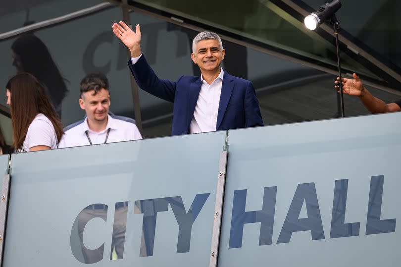 Khan celebrates his third term as mayor -Credit:Leon Neal/Getty Images
