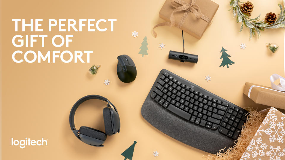 Logitech ERGO人體工學系列必挑好禮，慰勞上班族一整年的努力