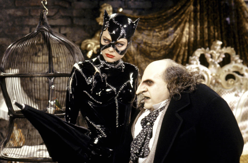 Catwoman and Penguin in Batman Returns