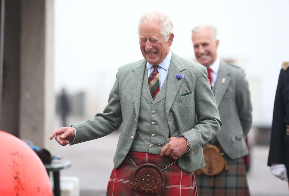 Charles also visited the House of the Northern Gate (Paul Campbell/PA) (PA Wire)