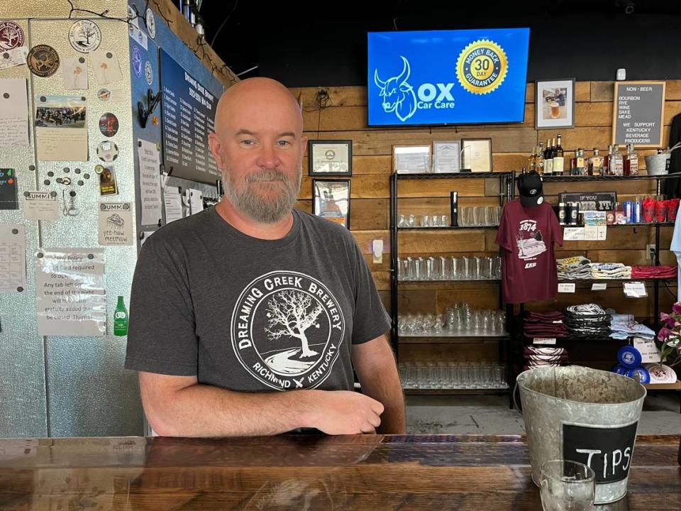 Dreaming Creek Brewery owner Charley Hamilton