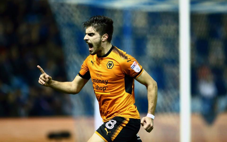 Ruben Neves scored the only goal of the game as Wolves extended their lead at the top of the Championship - Getty Images Europe