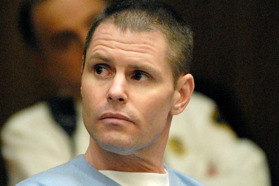 Fotios ‘Freddy’ Geas appears for a court proceeding in his defense in the Al Bruno murder case, April 14, 2009, in Springfield, Massachusetts (AP)