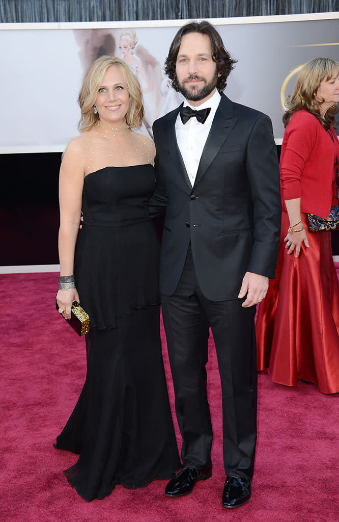 Paul Rudd and wife Julie Yaeger