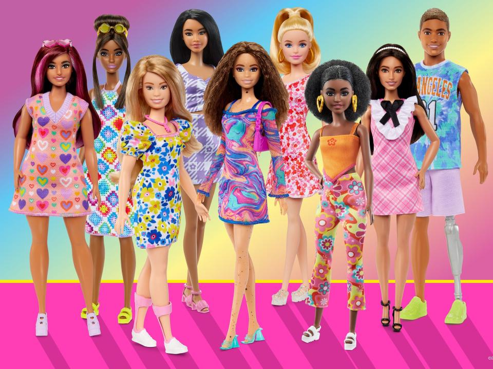 barbie's 2023 lineup of fashionista dolls