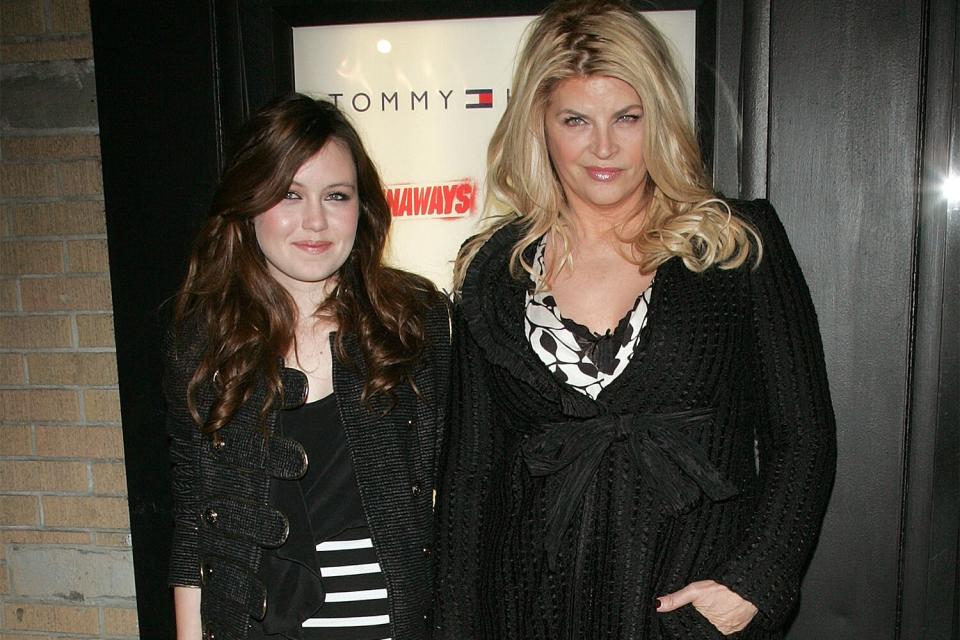 NEW YORK - MARCH 17: Actress Kirstie Alley (R) and Daughter Lillie Price attends &quot;The Runaways&quot; New York premiere at Landmark Sunshine Cinema on March 17, 2010 in New York City. (Photo by Jim Spellman/WireImage)