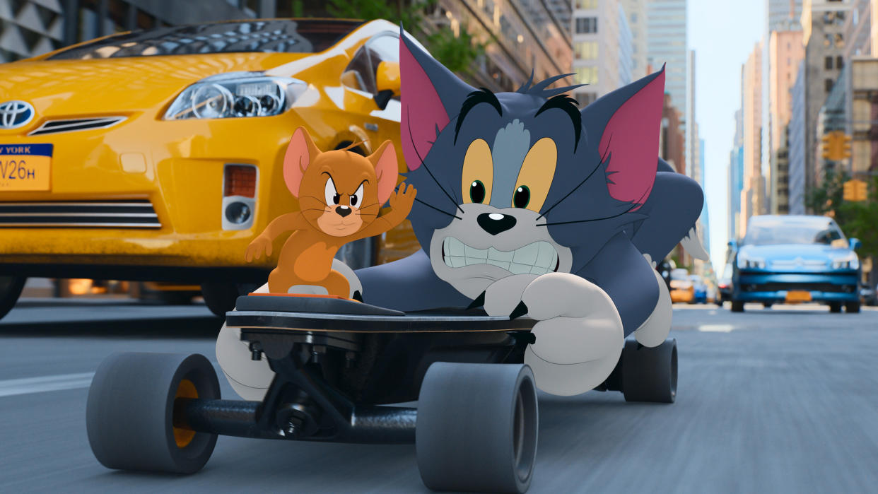 Tim Story says the New York City chase in 'Tom & Jerry' was only limited by his team's creativity. (Credit: Warner Bros)