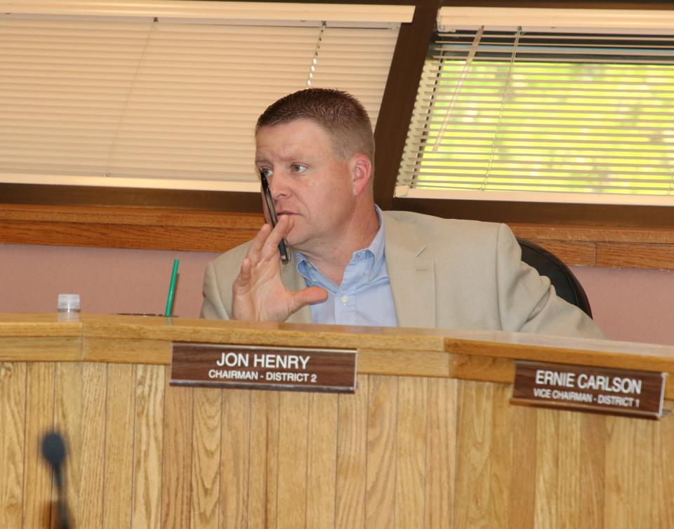 District 2 Eddy County Commissioner Jon Summary requested a summary of donations from oil and gas companies to Eddy County government functions.