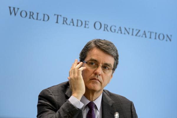 WTO 秘書長 Roberto Azevedo (圖:AFP)