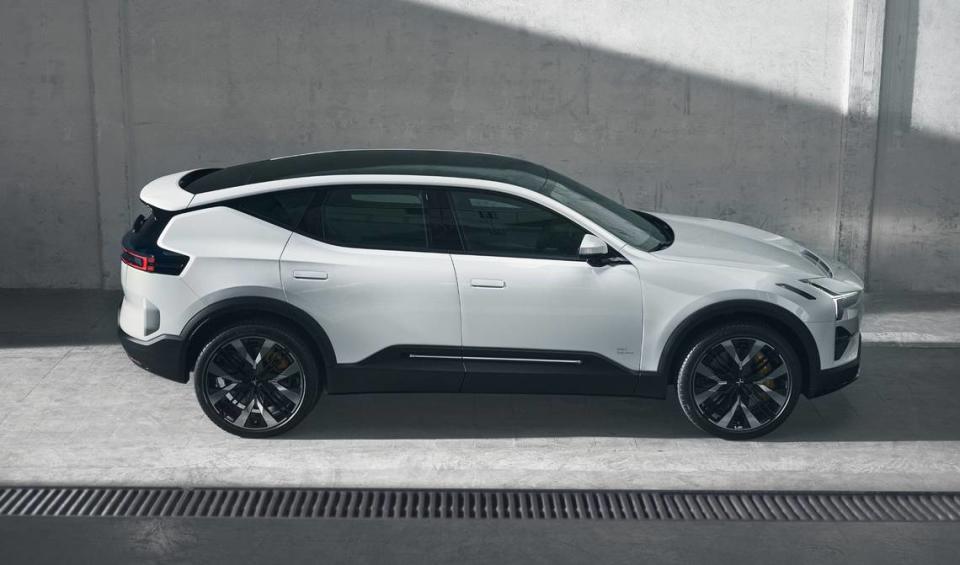 Polestar 3, an all-electric SUV, was unveiled Sept. 21, 2024, in Charlotte.