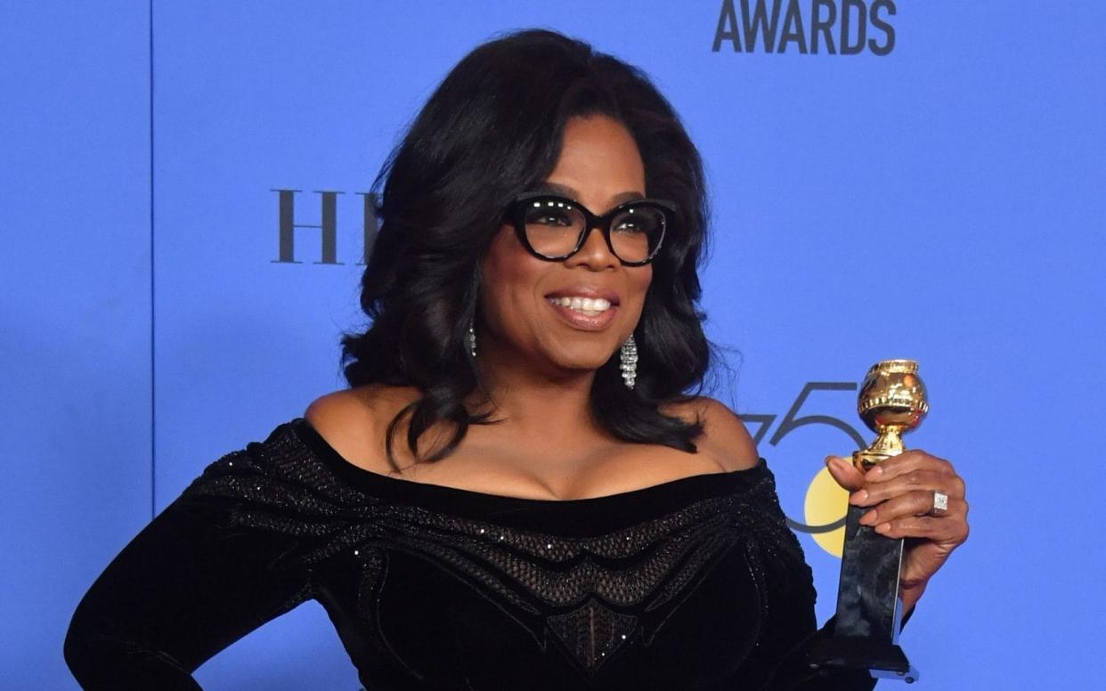 Hollywood darlings said to be signed up include Oprah Winfrey (pictured) and directors J.J. Abrams and Stephen Spielberg  - AFP