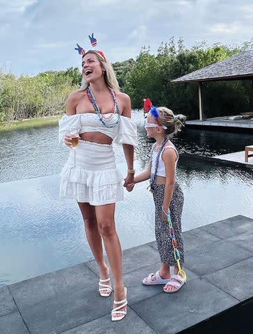 Kristin Cavallari Instagram Kristin Cavallari and her daughter Saylor on Cavallari's Instagram