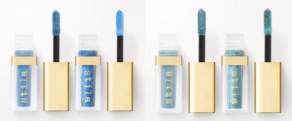 Blue Jean (left) and Beach Wave (right)<br>Credit: Stila