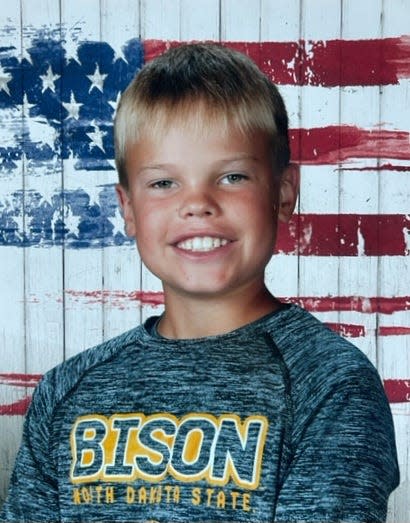 Ben Ness in his fifth grade photo.