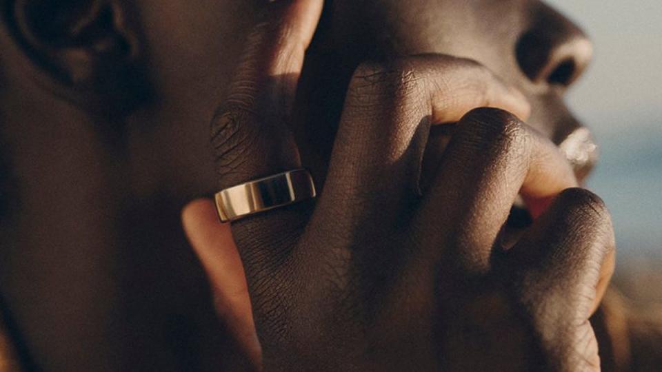 The Oura Ring keeps an eye on your health during the day and while you sleep.