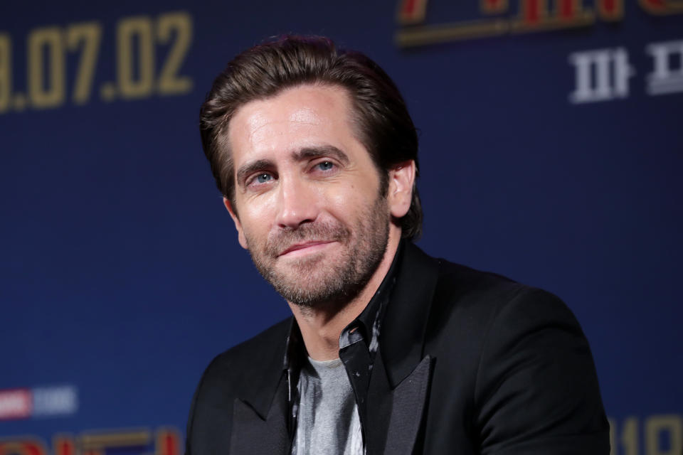 SEOUL, SOUTH KOREA - JUNE 30: Actor Jake Gyllenhaal attends 'Fan Fest' the fan-meeting event of 'Spider-Man: Far From Home' at DDP on June 30, 2019 in Seoul, South Korea.  (Photo by Han Myung-Gu/WireImage)