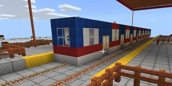 Usuario termina construcción de la línea 3 del metro de Monterrey en Minecraft