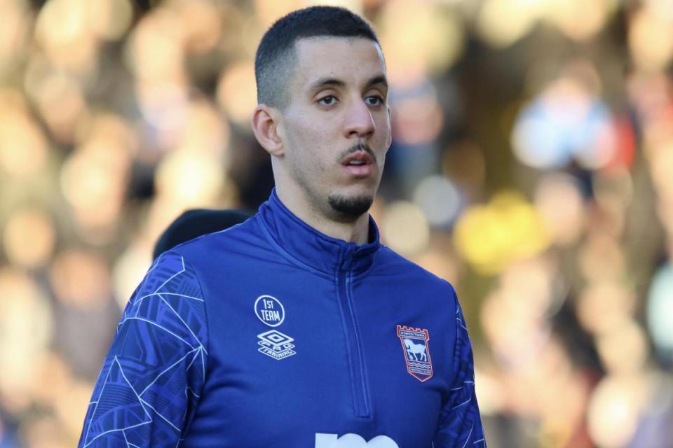 Charlton Athletic are keen on signing Ipswich Town striker Gassan Ahadme this summer <i>(Image: Ross Halls)</i>