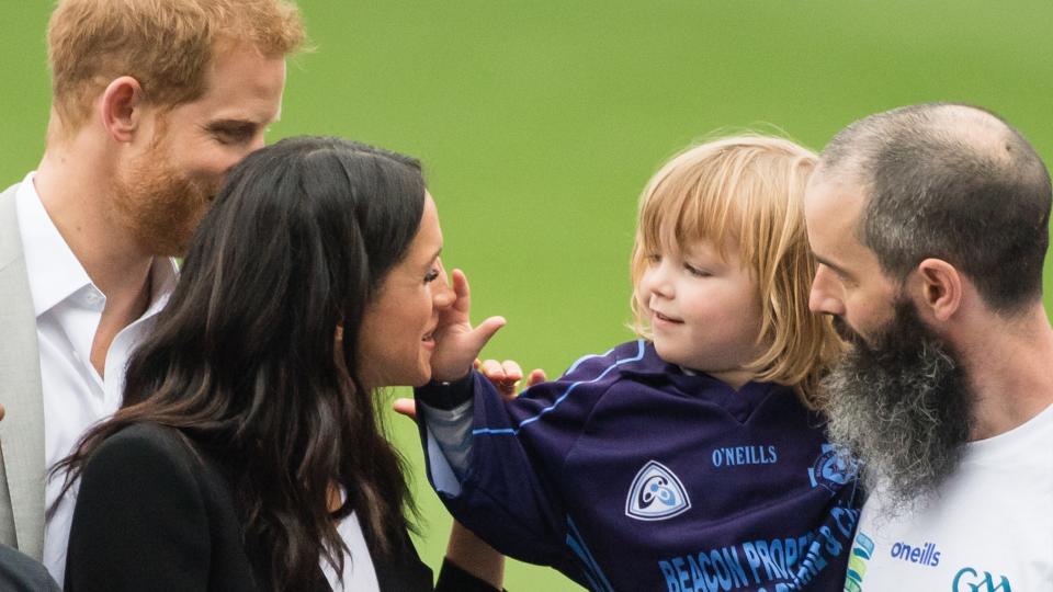 Children don't care about royal protocol