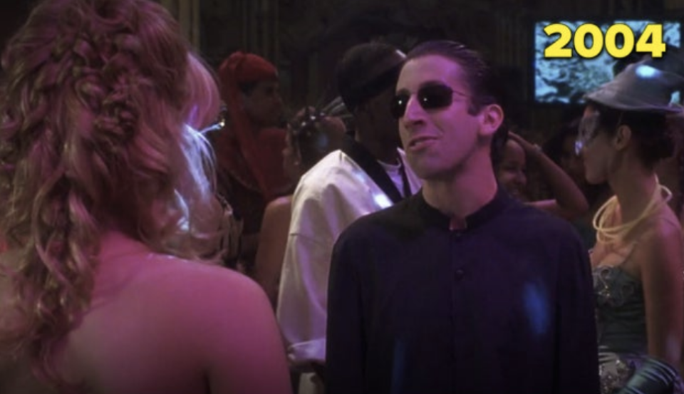 Simon at the Halloween party in &quot;A Cinderella Story&quot;