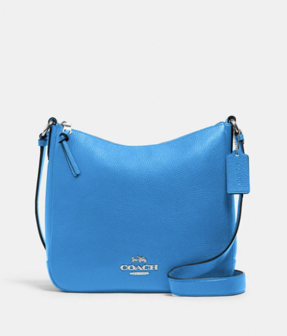 Ellie File Bag in Vivid Blue (Photo via Coach Outlet)