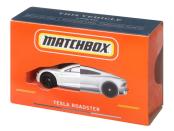 Matchbox's Tesla Roadster die-cast toy made from recyclable materials