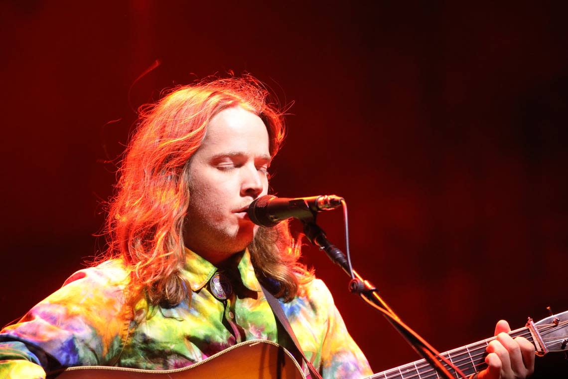 Billy Strings played the first of two sold-out Rupp Arena concerts April 26, 2024, in Lexington, Ky. Tasha Poullard/tpoullard@herald-leader.com