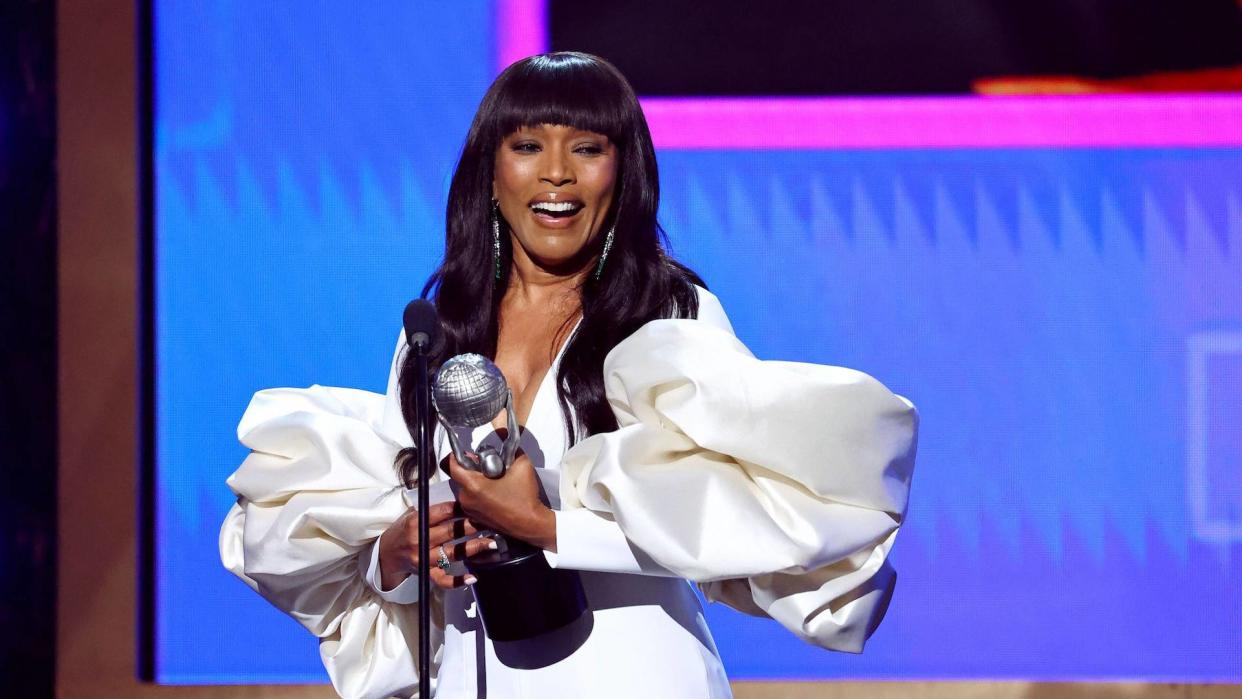  How to watch the 2024 NAACP Image Awards. Pictured: Angela Bassett at the 2023 NAACP Image Awards. 