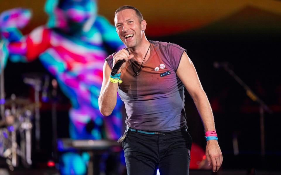 Coldplay's Chris Martin