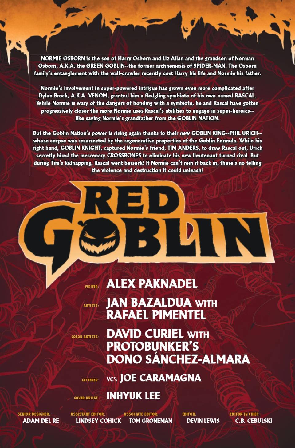 Pages from Red Goblin #7.