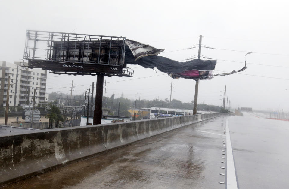 El paso destructor de Irma por Florida