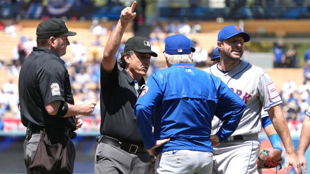 Watch Max Scherzer Get Tossed Against Dodgers After Arguing With Umpire  Over Sticky Substance Check - Inside the Dodgers