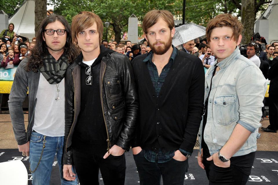 Bruno UK Premiere 2009 Kings of Leon