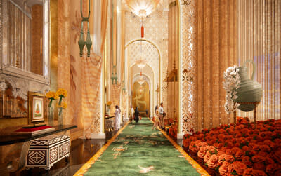 Rendering of Wynn Al Marjan Island - Interior view