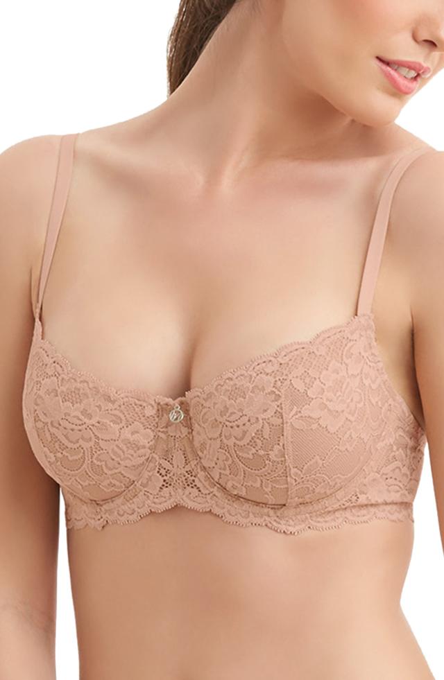 Deadly Flirt All Over lace Soft-cup Demi Bra