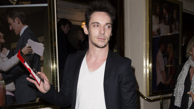 Jonathan Rhys Meyers is apologizing to fans after appearing drunk and disheveled in London last week. "Mara and I are thankful for your support and kindness during this time," the <em>Tudors</em> star wrote on an Instagram photo of his fiancee Mara Lane. "I apologize for having a minor relapse and hope that people don't think too badly of me." <strong>NEWS: Johnny Depp Has 'One of Those Nights'</strong> The actor, who has struggled with alcoholism and attended rehab in the past, alarmed fans after he was photographed staggering around London liquor stores, looking frail and disoriented, and sloppily drinking vodka straight from the bottle, all while his latest film, <em>Damascus Cover</em>, was attracting buyers’ attention at the Cannes Film Festival. "I stopped drinking immediately and it is no reflection on Damascus Cover as I was not meant to attend Cannes this year and I apologize to fans and colleagues," Meyers statement continues. "I am on the mend and thank well wishers and sorry for my disheveled appearance as I was on my way home from a friends and had not changed. I feel I made a mistake and feel quite embarrassed but this was just a blip in my recovery otherwise I'm living a healthy life." Meyers concluded his apology, "Love and blessings. #Rebel #Angel" <strong>WATCH: See Kim Kardashian Attempt to Control a Sloppy Drunk Scott Disick</strong>