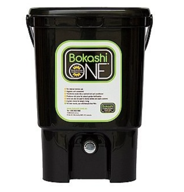 an indoor Bokashi composting system