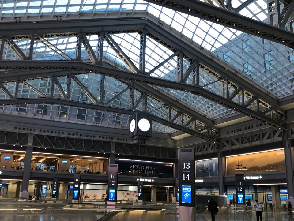 Moynihan Train Hall at penn station