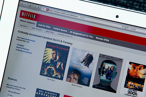 Display of Netflix