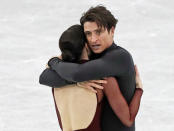 Figure Ice Skating - ISU Grand Prix of Figure Skating Final - Ice Dance Free Dance - Nagoya, Japan - December 9, 2017. Canada's Tessa Virtue and Scott Moir are seen in action. REUTERS/Issei Kato