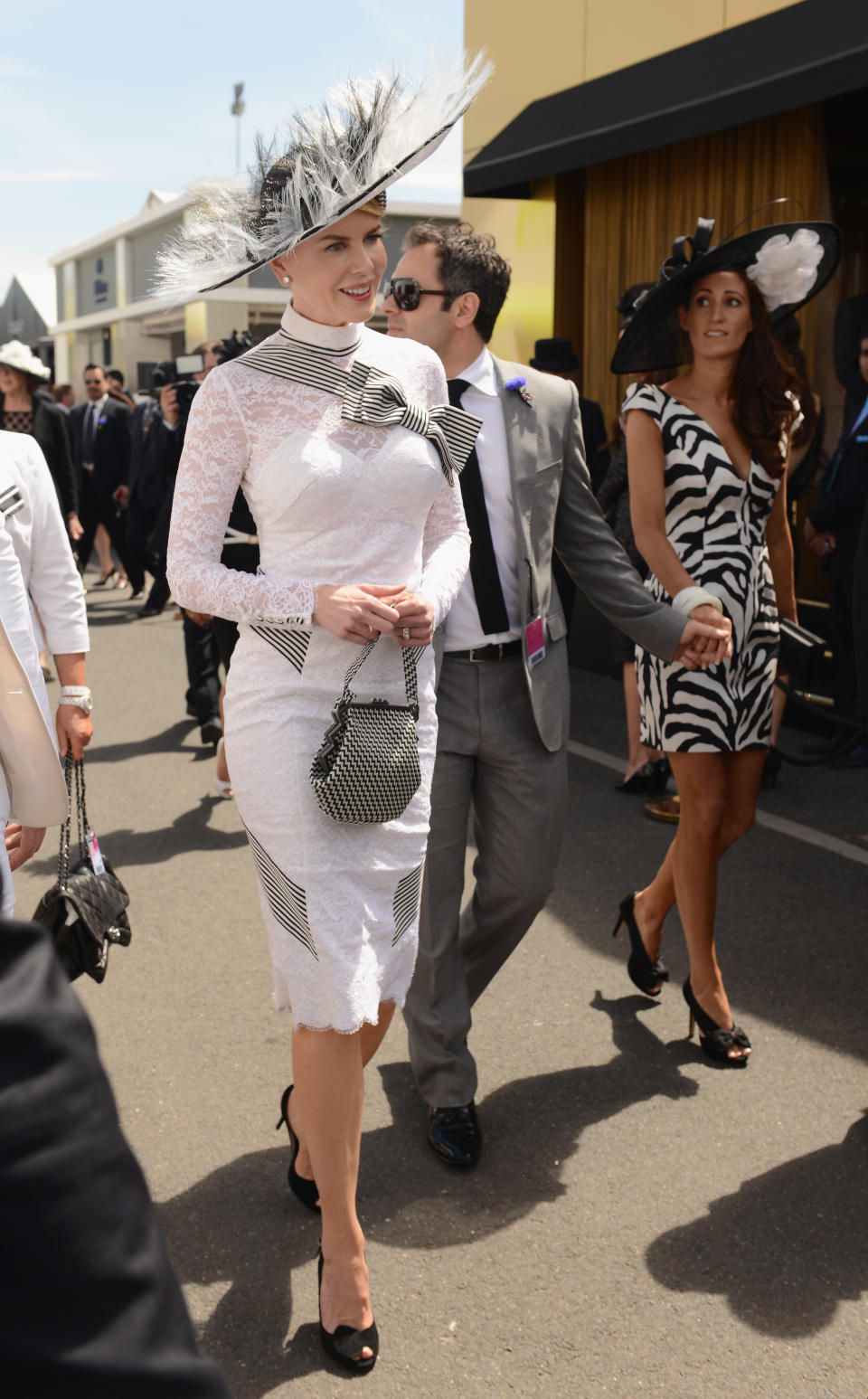 At&nbsp;Derby Day at Flemington Racecourse.