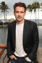 <p>The Irish actor opened up about celebrating 10 years of his sobriety on <em><a href="http://ew.com/tv/2017/05/07/colin-farrell-sobriety-ellen-degeneres/" rel="nofollow noopener" target="_blank" data-ylk="slk:Ellen;elm:context_link;itc:0;sec:content-canvas" class="link ">Ellen</a></em> after years of previously struggling with his addiction when he first got to Hollywood. Farrell also admits his coping mechanism: "Now I do a bit of yoga, I like a nice hike and I drink dragon nasal juice."</p>
