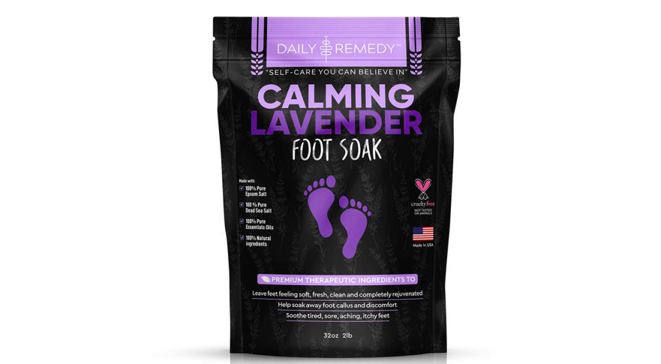 Calming Lavender Foot Soak with Epsom Salt (Photo: HSN)