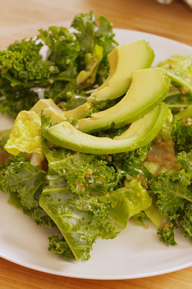 Vegan Kale Caesar Salad