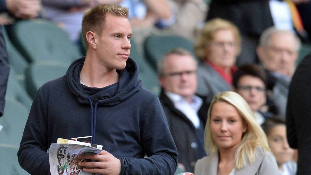 Nationaltorhüter Marc-André ter Stegen und seine Frau, Daniela Jehle, werden Eltern (Bild: imago/Jan Huebner)