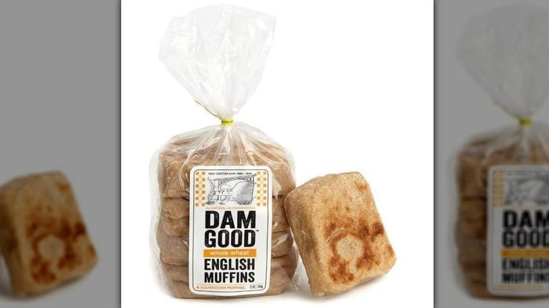 Dam Good English muffins bag