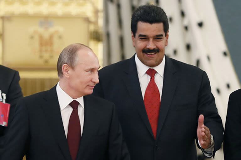 Reunión de Vladimir Putin con el presidente venezolano Nicolás Maduro en Moscú