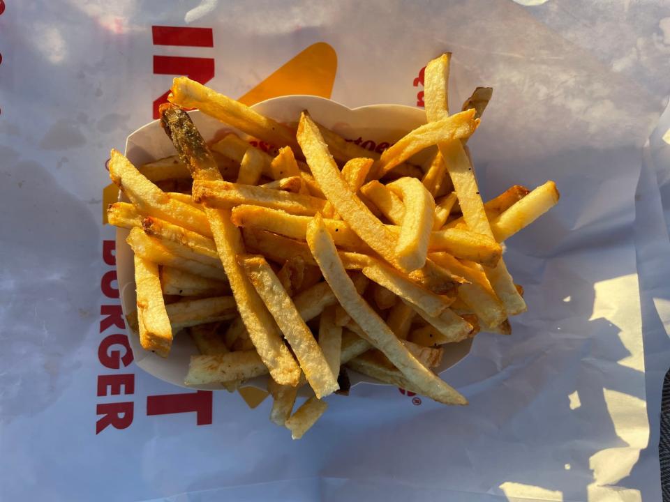 In N Out fries