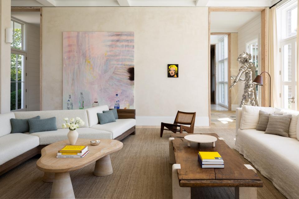 Ashe Leandro
A Southampton residence (pictured above by Ashe Leandro.
Known for: Bold kitchens; warm, livable interiors. Notable clients: Gwyneth Paltrow; Seth Meyers; Liev Schreiber; Naomi Watts. ► New York; asheleandro.com