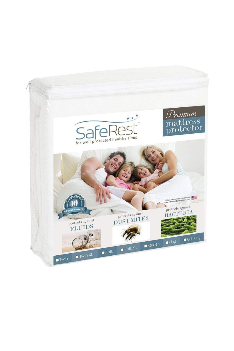 19) Hypoallergenic Waterproof Mattress Protector